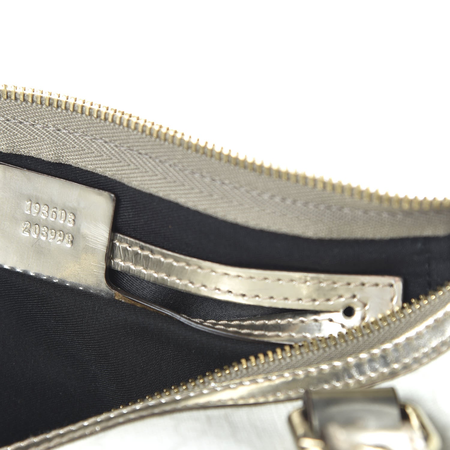 Gucci GG Plus Monogram Medium Joy Boston Metallic 9 of 11