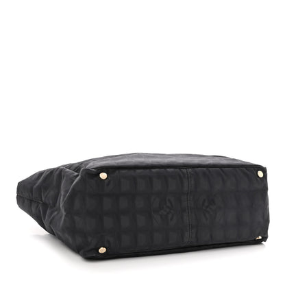 Chanel Nylon Medium Travel Tote Black 4 of 9