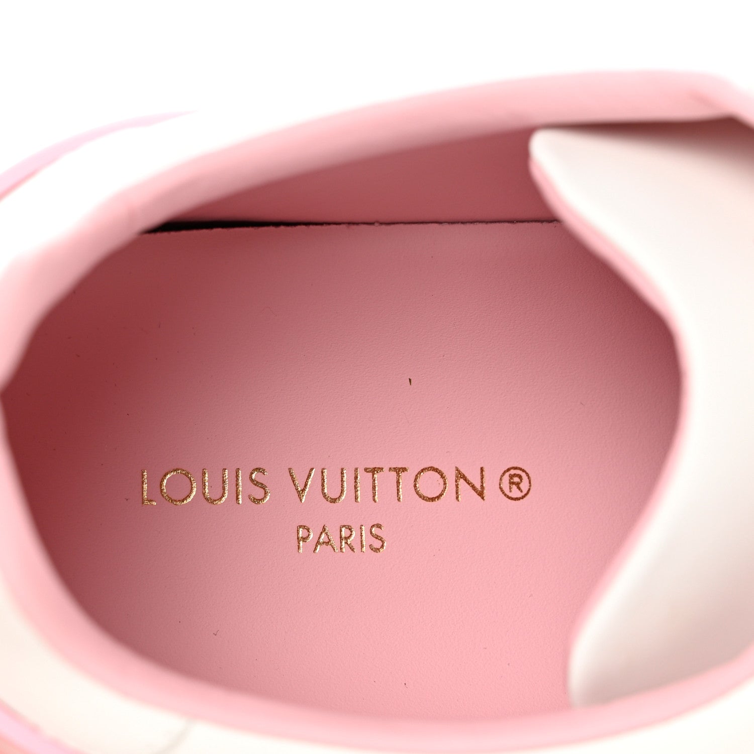 Louis Vuitton Calfskin Time Out Bow Sneakers 40 White Pink 7 of 8