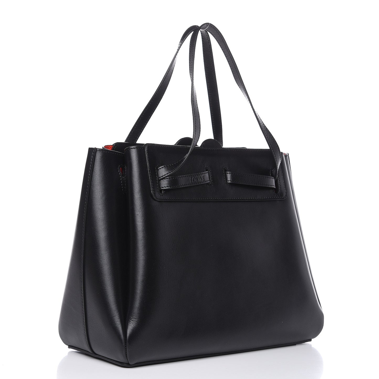 Boxcalf Lazo Tote Black