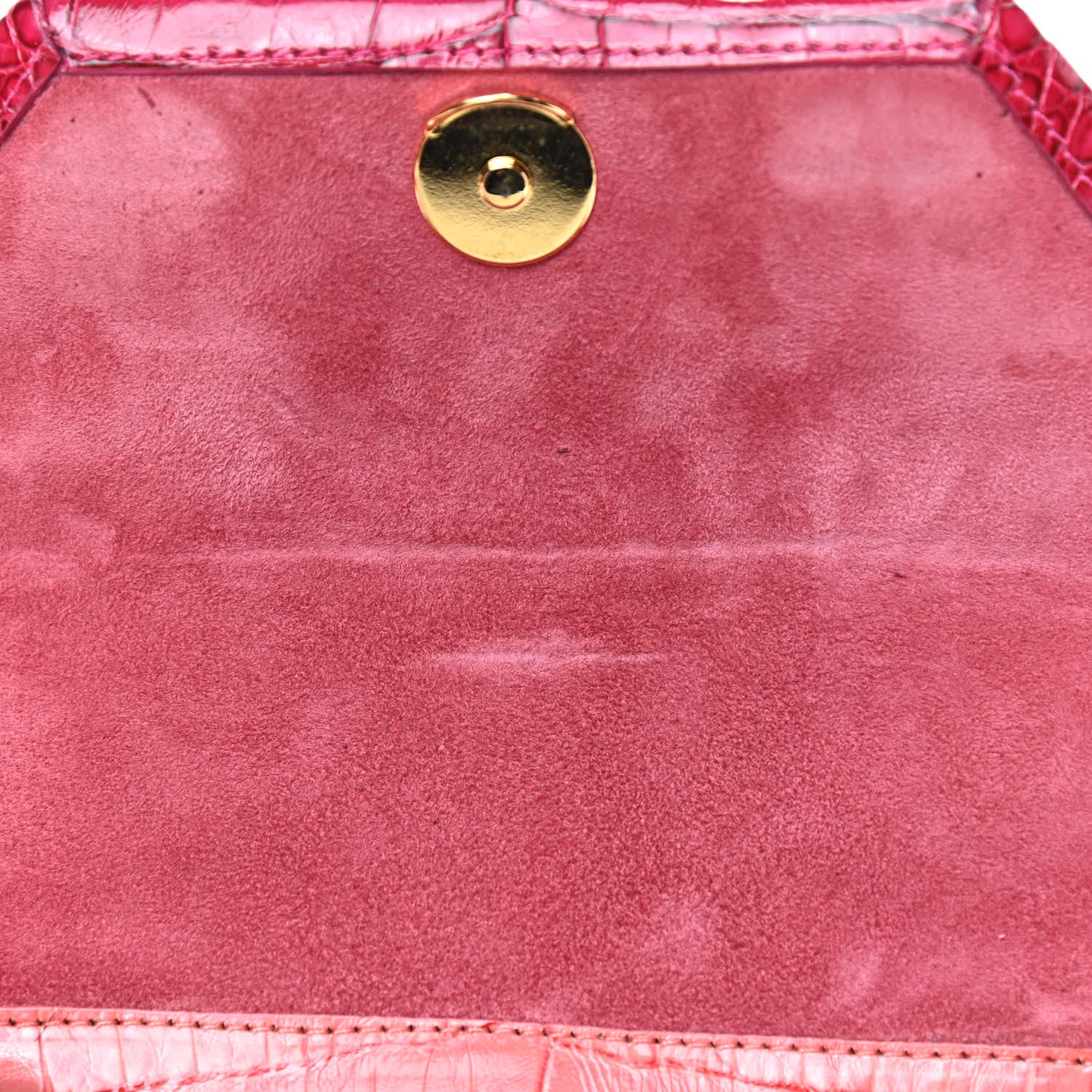 Nancy Gonzalez Crocodile Top Handle Bag Pink 10 of 10