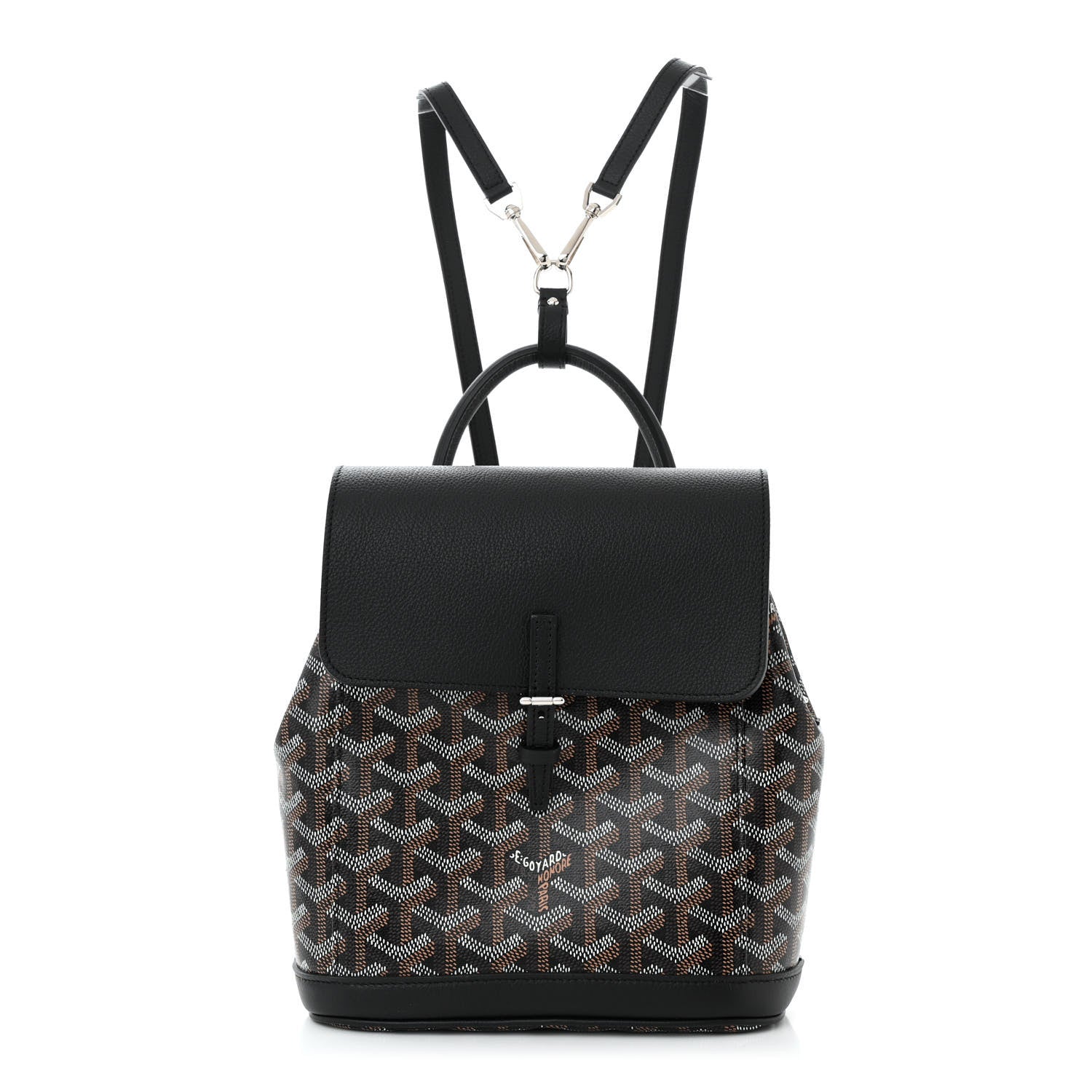Goyard Goyardine Calfskin Mini Alpin Backpack Black 1 of 9