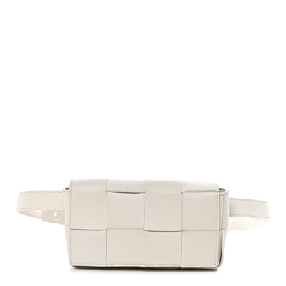 Bottega Veneta Nappa Maxi Intreccio The Belt Cassette Bag White 1 of 10