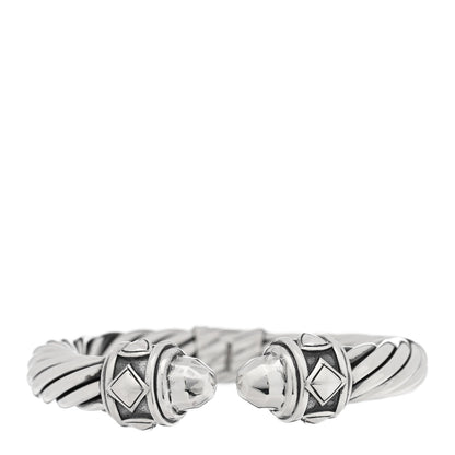 David Yurman Sterling Silver 9mm Renaissance Cable Bracelet 1 of 3