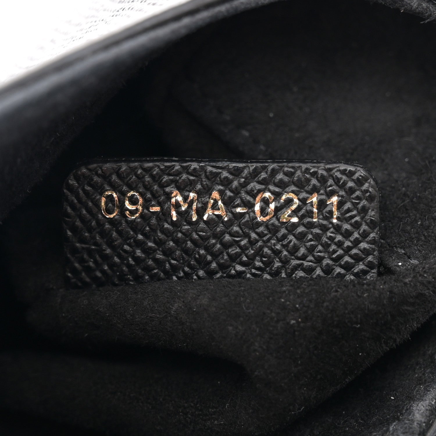 Christian Dior Grained Calfskin Mini Saddle Bag Black 7 of 10