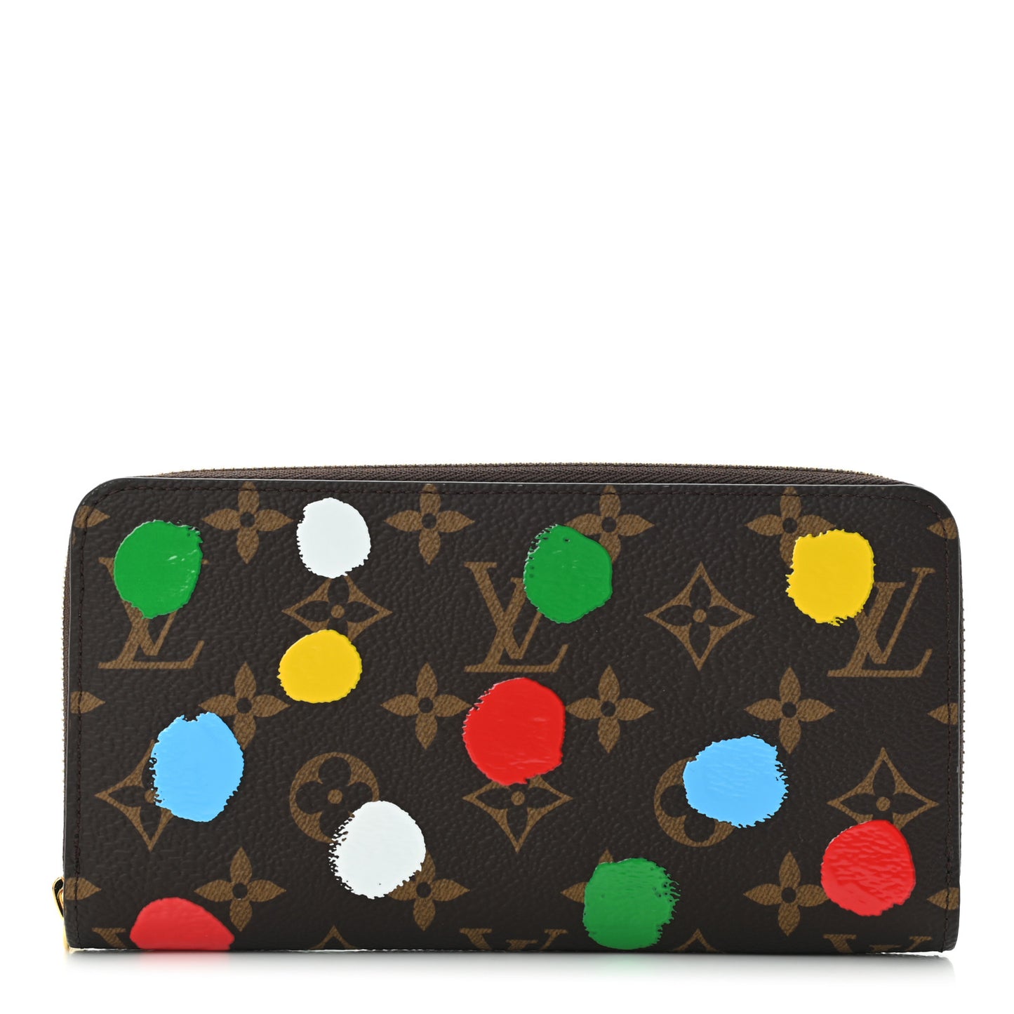 LV X YK Monogram Zippy Wallet