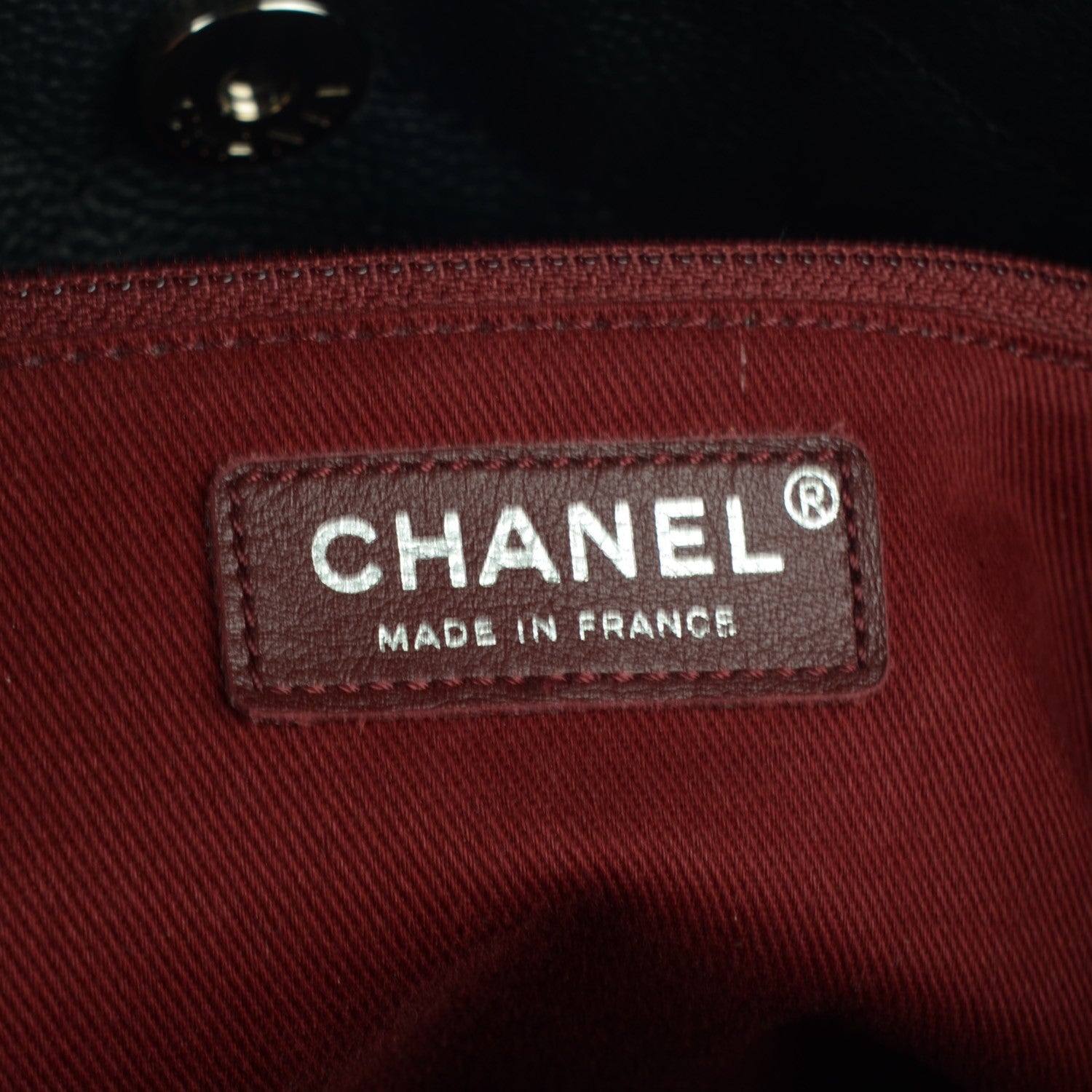 Chanel Caviar CC Timeless Soft Tote Black 5 of 7