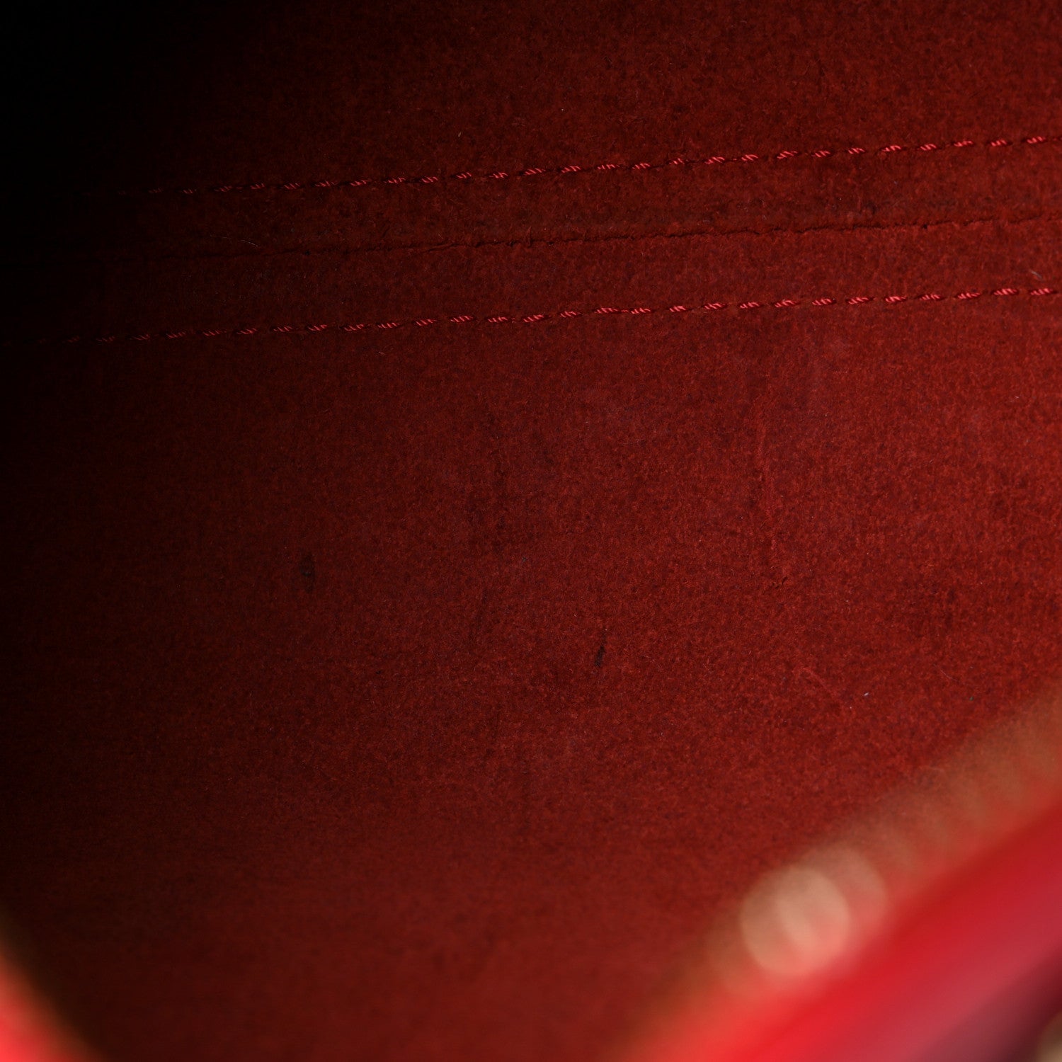 Louis Vuitton Epi Speedy 25 Castillan Red 13 of 17
