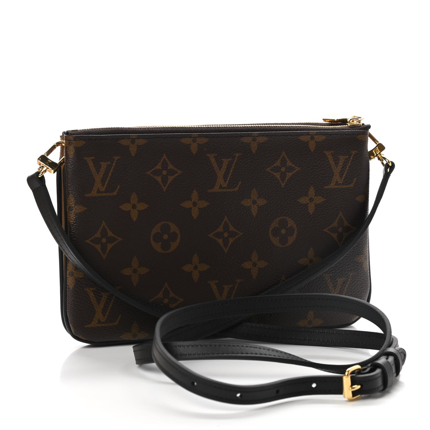 Louis Vuitton Reverse Monogram Giant Double Zip Pochette 3 of 10
