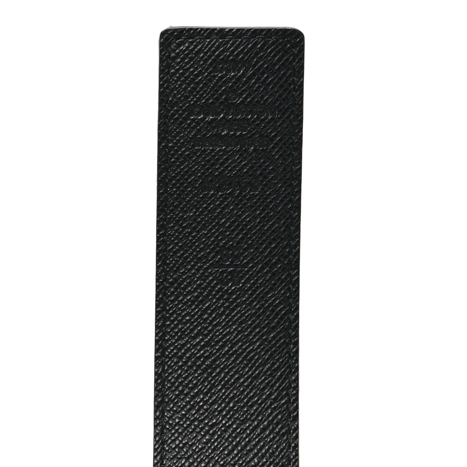Louis Vuitton Calfskin Monogram 30mm LV Initiales Reversible Belt 90 36 Black 4 of 7