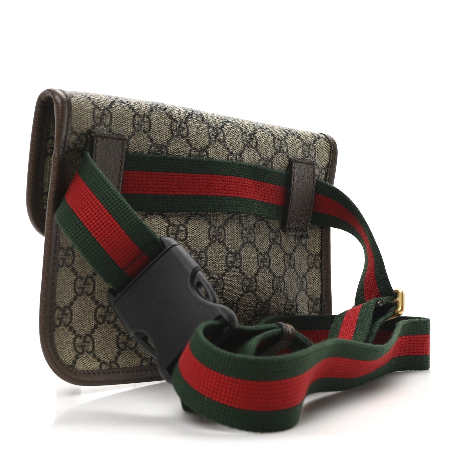 Gucci GG Supreme Monogram Neo Vintage Web Belt Bag Brown 3 of 10