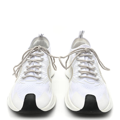 Gucci Technical Knit Fabric Waves Mens Gucci Run Sneakers 8.5 Great White Thunder 2 of 7