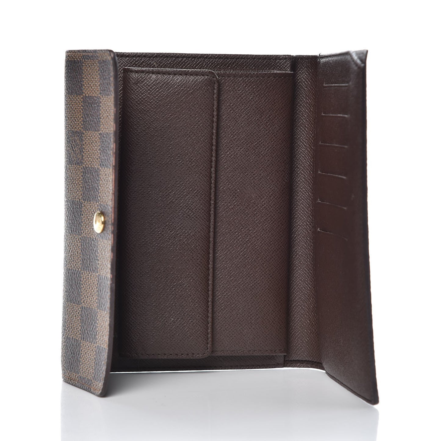 Damier Ebene Porte Tresor Etui Papier Wallet