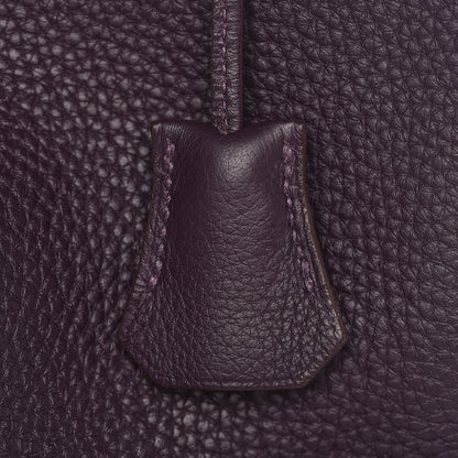 Hermes Togo Kelly Retourne 35 Raisin 28 of 51