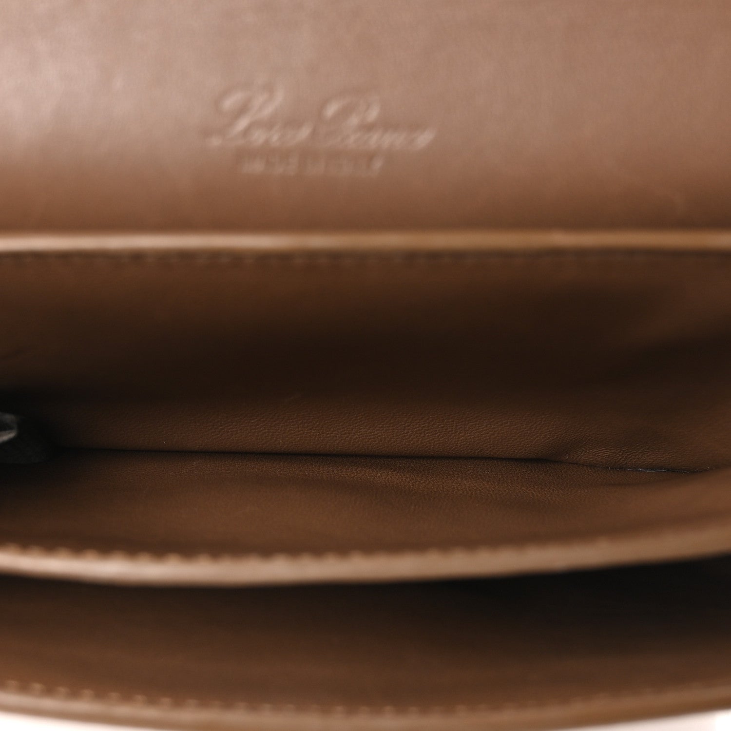 Loro Piana Nubuck Nappa Petite Lock-In Brown 5 of 10
