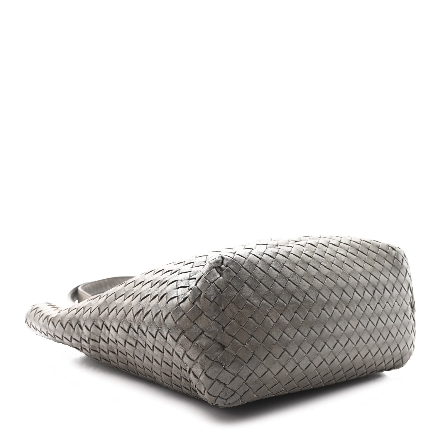 Bottega Veneta Nappa Intrecciato Small Seamless Tote  Grey 4 of 10