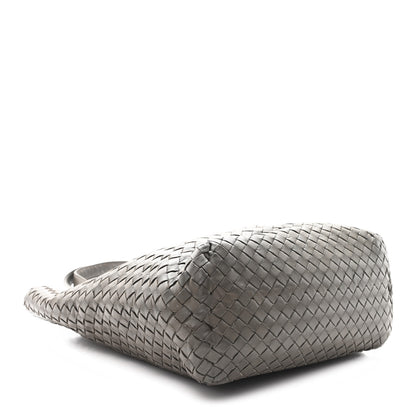 Bottega Veneta Nappa Intrecciato Small Seamless Tote  Grey 4 of 10