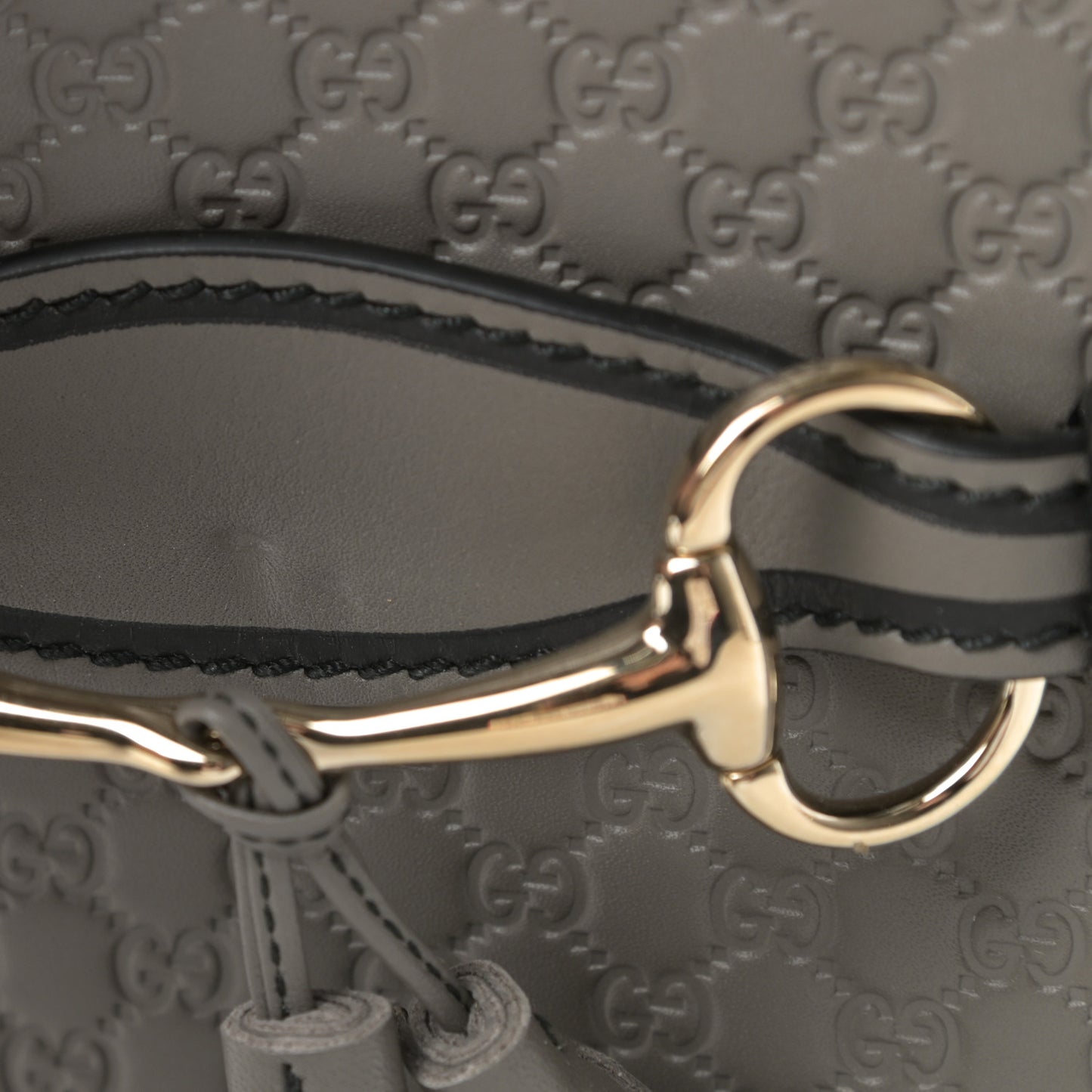 Soft Microguccissima Medium Emily Chain Shoulder Bag Loess