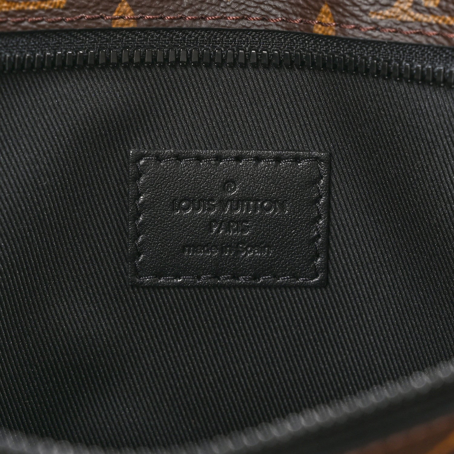 Louis Vuitton Monogram Macassar Weekend Tote GM 7 of 9