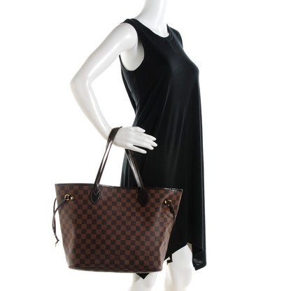 Louis Vuitton Damier Ebene Neverfull MM 2 of 10