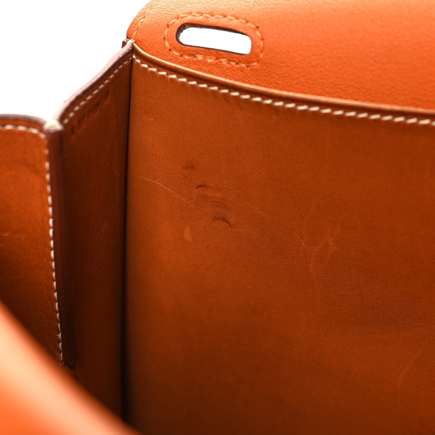 Hermes Barenia Halzan 31 Fauve Potiron 13 of 13