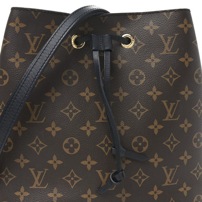Louis Vuitton Monogram Neonoe MM Black 7 of 9