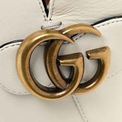Gucci Malaga Kid Womens GG Marmont Loafers 37.5 Mystic White 9 of 11