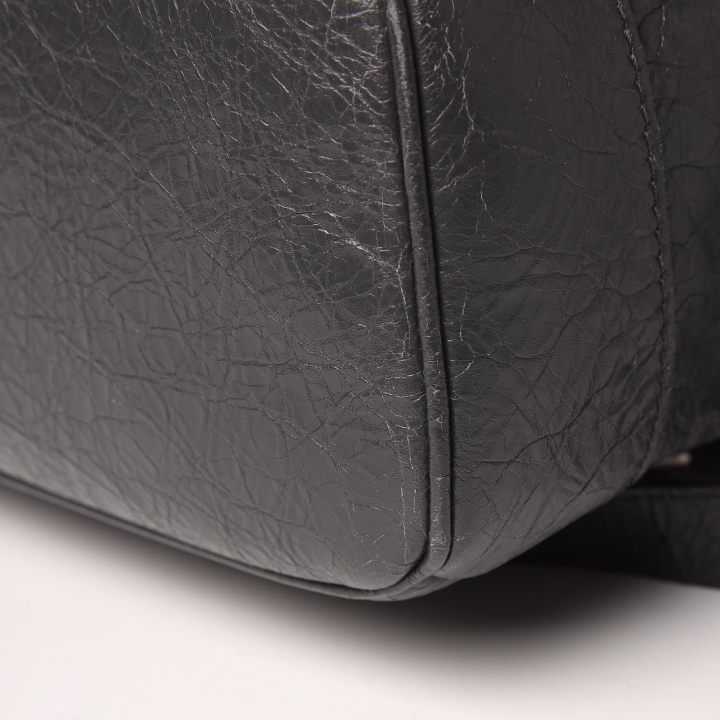 Agneau Classic Hardware Backpack Gris Fossile
