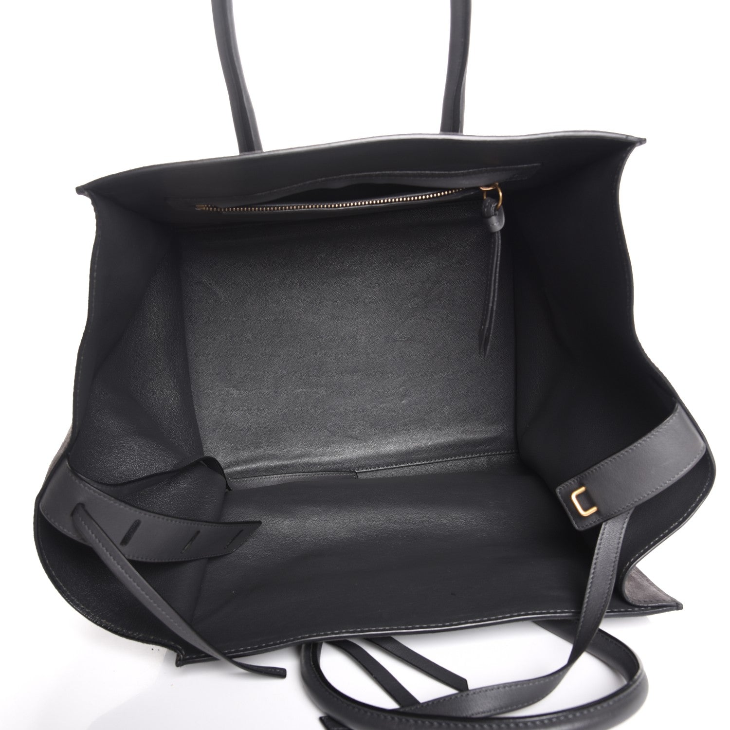 Celine Suede Medium Phantom Luggage Anthracite 5 of 9