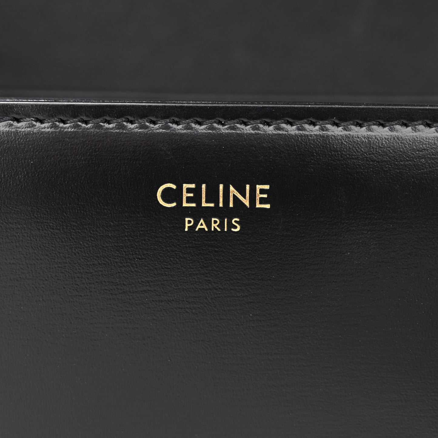Shiny Calfskin Teen Triomphe Black