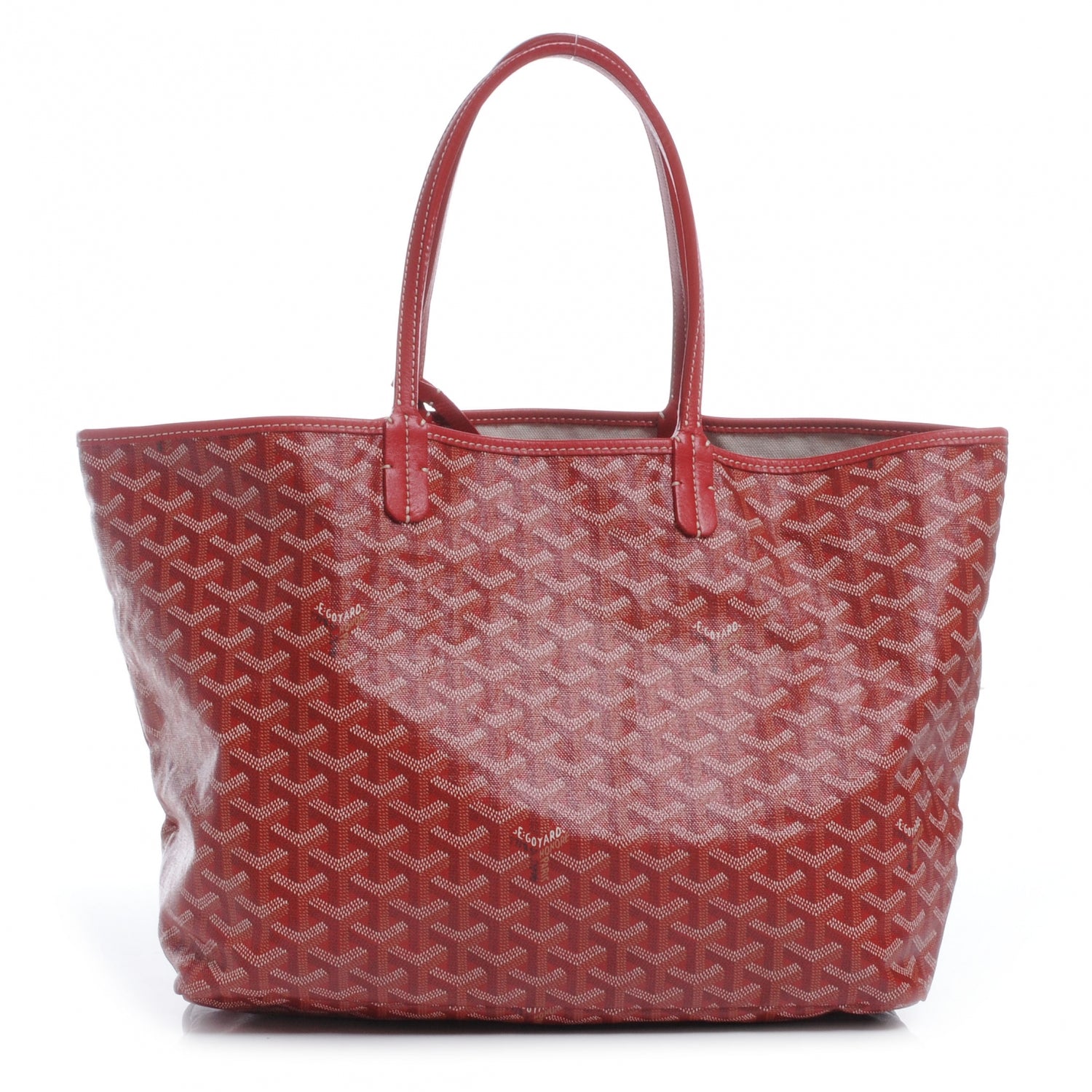 Goyard Goyardine Saint Louis PM Red 1 of 9