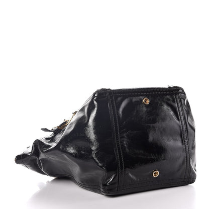 Saint Laurent Patent Medium Downtown Black 4 of 11