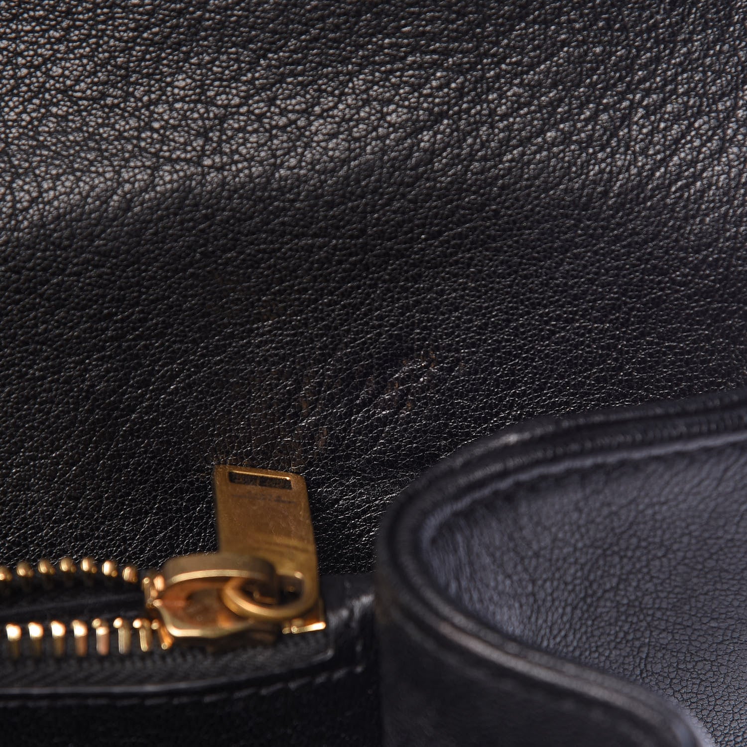 Saint Laurent Sheepskin Matelasse Chevron Monogram Large College Satchel Black 17 of 24
