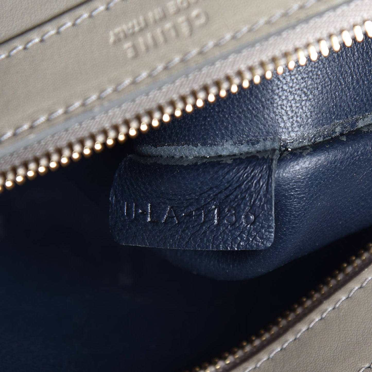 Smooth Calfskin Small Belt Cabas Phantom Taupe