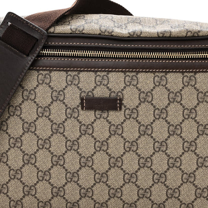 Gucci GG Supreme Monogram Belt Bag Dark Brown 8 of 11