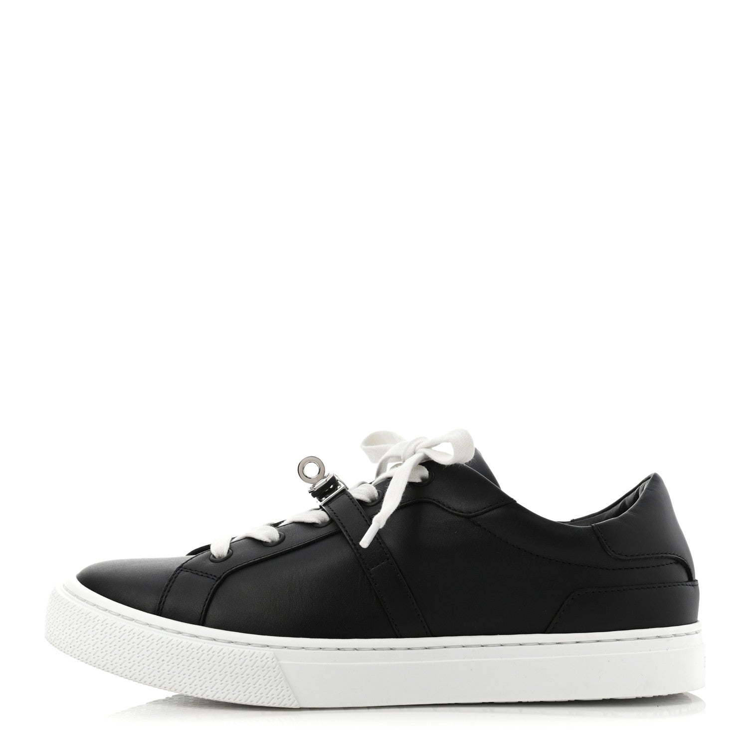 Hermes Calfskin Day Sneakers 39 Black 1 of 9
