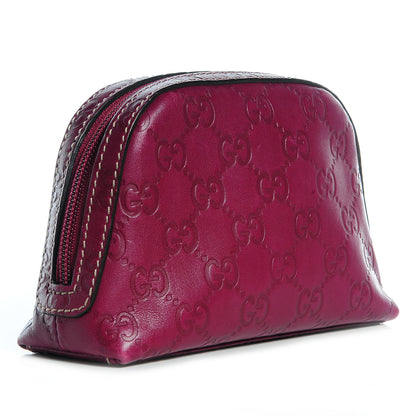 Gucci Guccissima GG Cosmetic Case Purple 3 of 8
