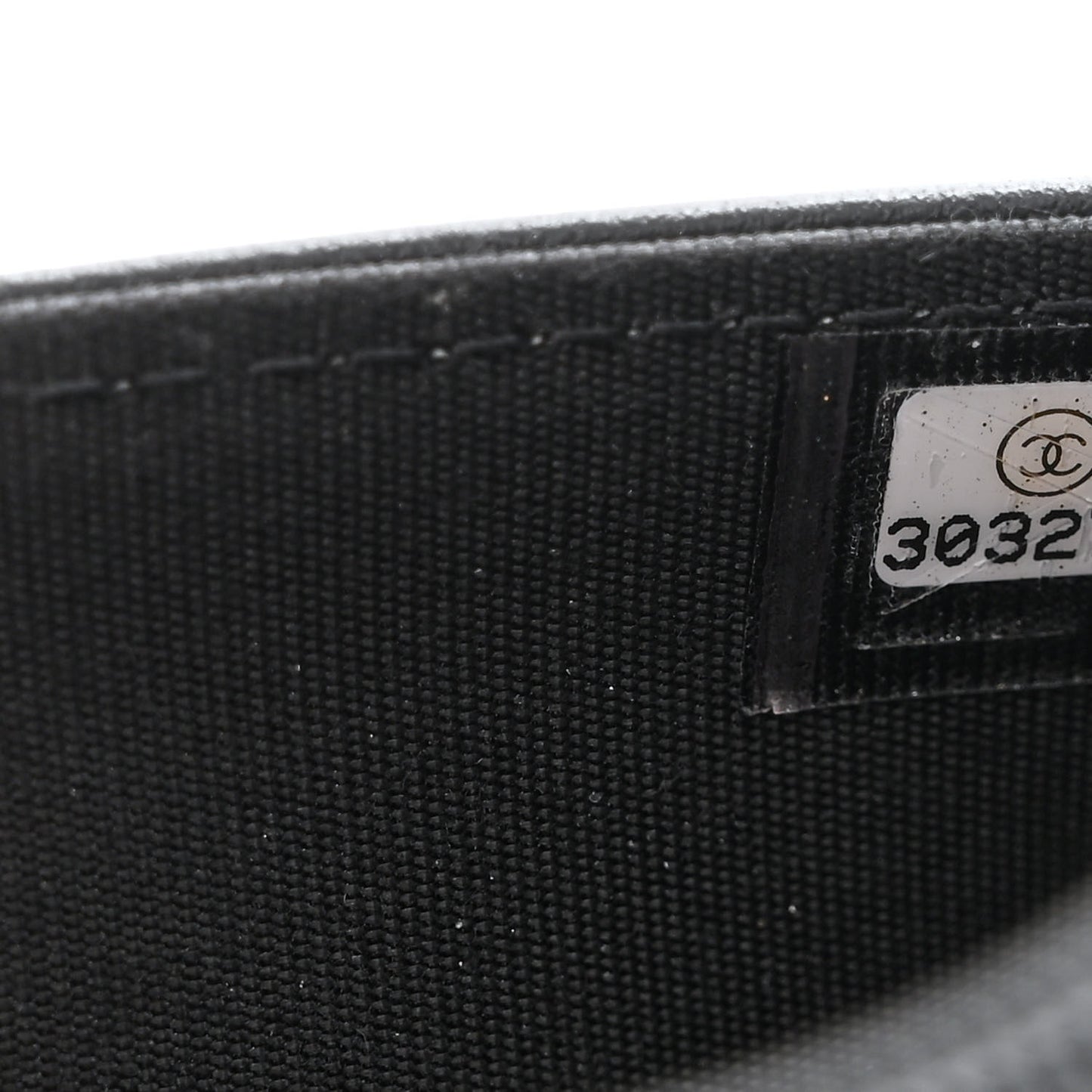 Caviar Quilted Boy Wallet On Chain WOC Black
