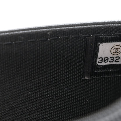 Chanel Caviar Quilted Boy Wallet On Chain WOC Black 8 of 12