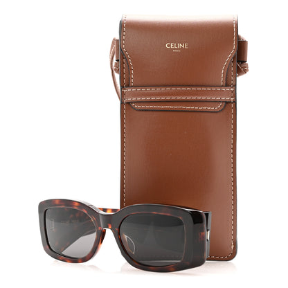 Celine Acetate Triomphe XL 01 Sunglasses CL40282U Tortoise 7 of 7