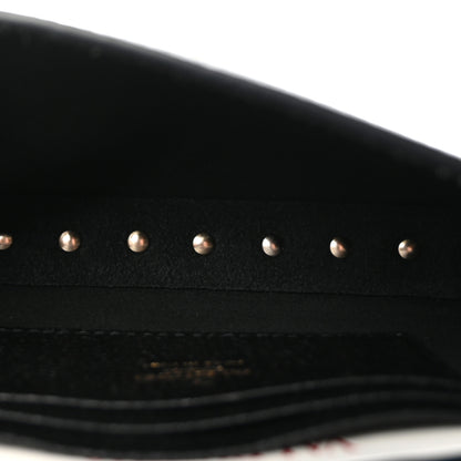 Valentino Garavani Grainy Calfskin Rockstud Crossbody Pouch Black 5 of 10
