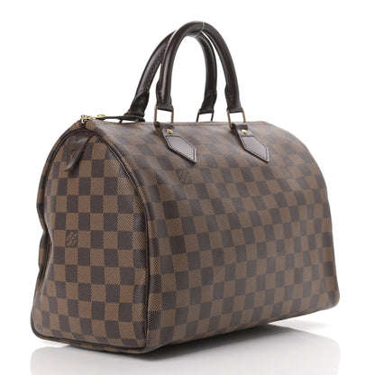 Louis Vuitton Damier Ebene Speedy 30 3 of 13