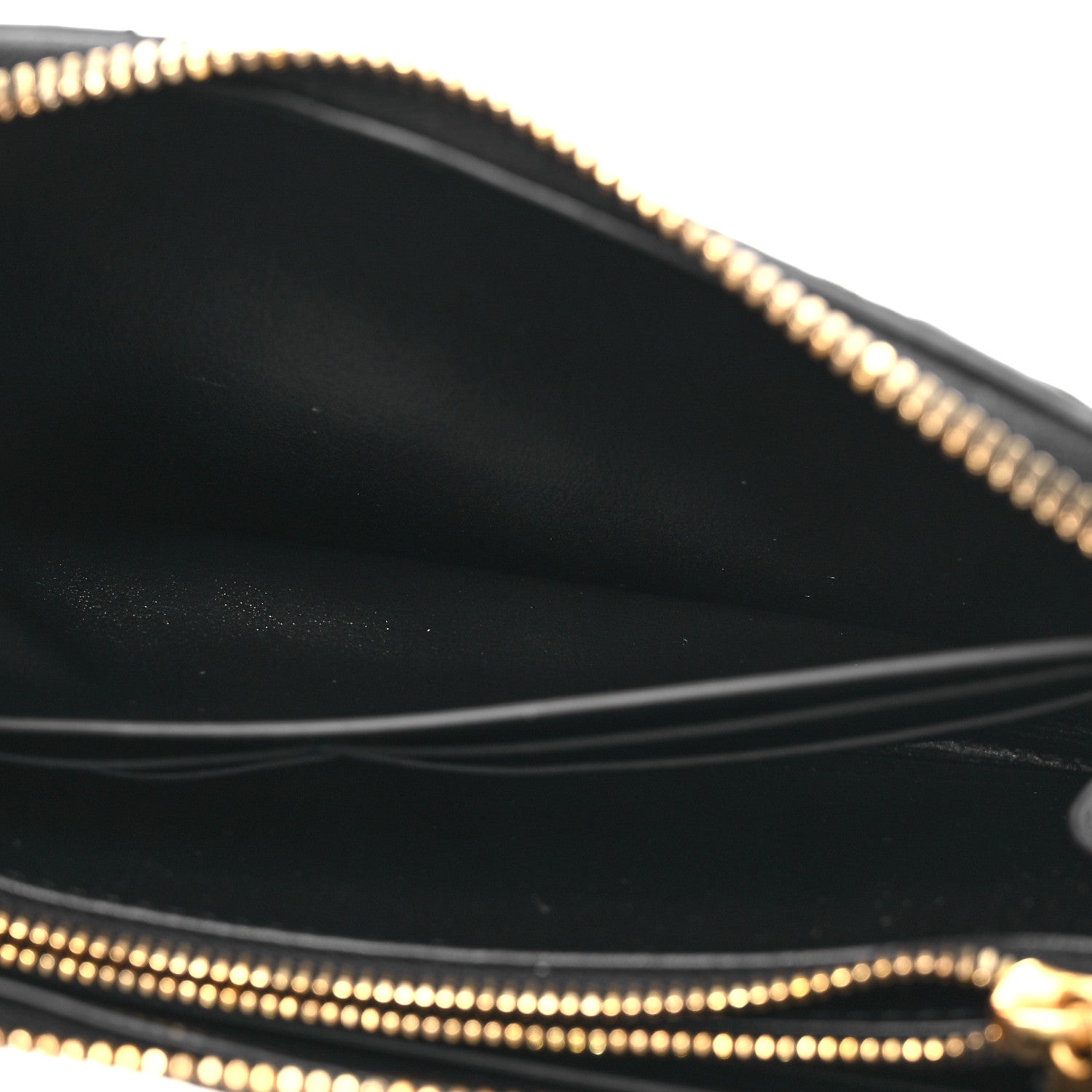 Bottega Veneta Nappa Intrecciato Zip Around Wallet Black 5 of 10