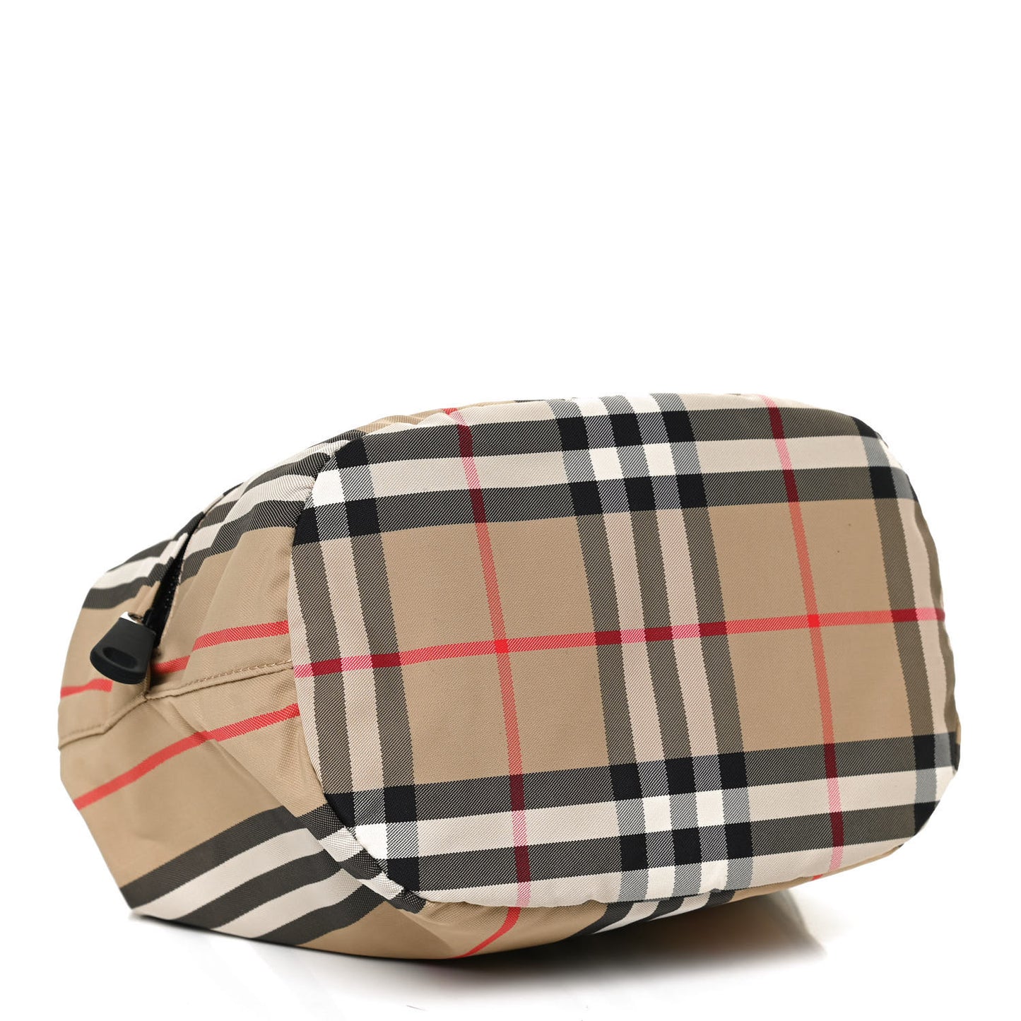 Econyl Icon Stripe Phoebe Drawcord Pouch Archive Beige