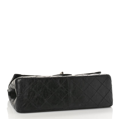 Chanel Aged Calfskin Quilted 2.55 Reissue 227 Flap Black 4 of 9