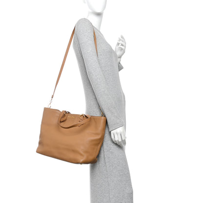 Miu Miu Vitello Daino Tote Naturale 2 of 9