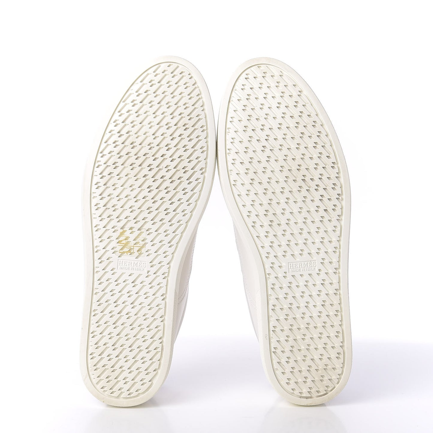 Calfskin Quicker Sneakers 41 White Black