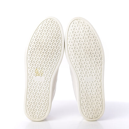 Hermes Calfskin Quicker Sneakers 41 White Black 6 of 10