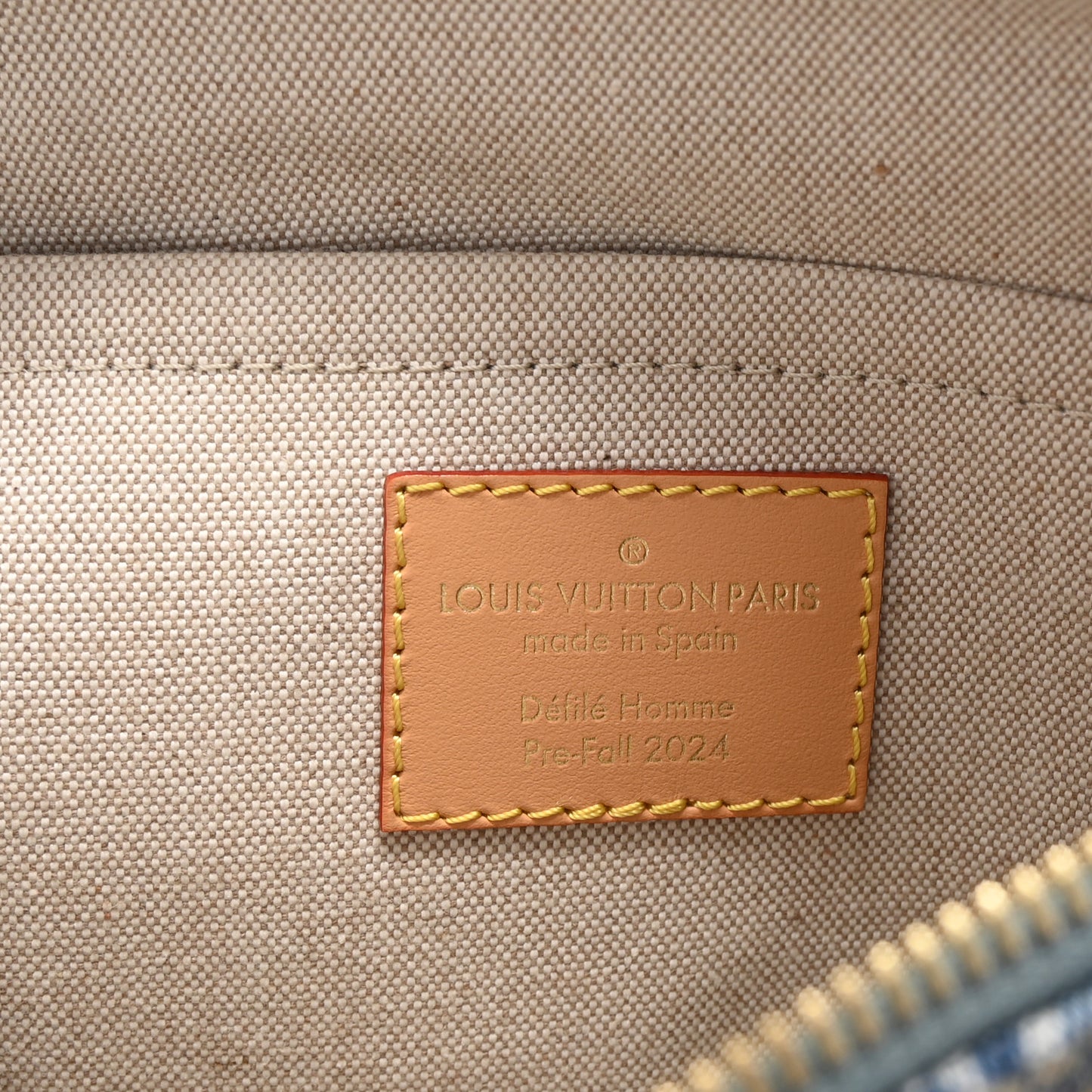 Damier Denim 3D Speedy Bandouliere 25 Bleu