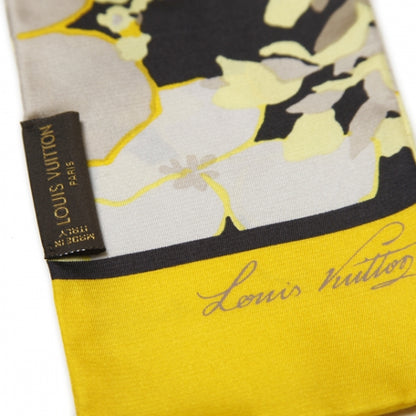 Louis Vuitton Silk Hibiscus Bandeau Yellow 5 of 5